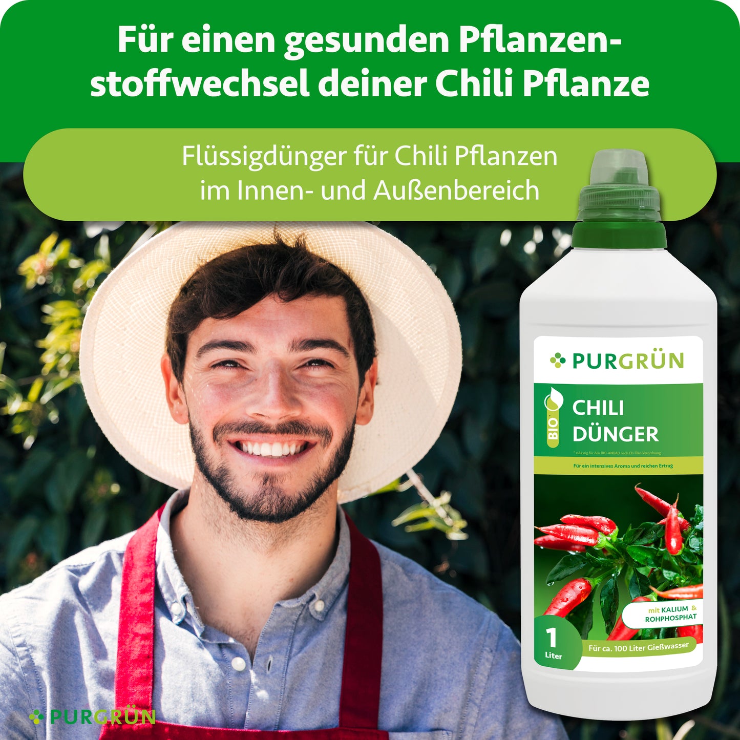 Bio-Chilidünger 1 Liter