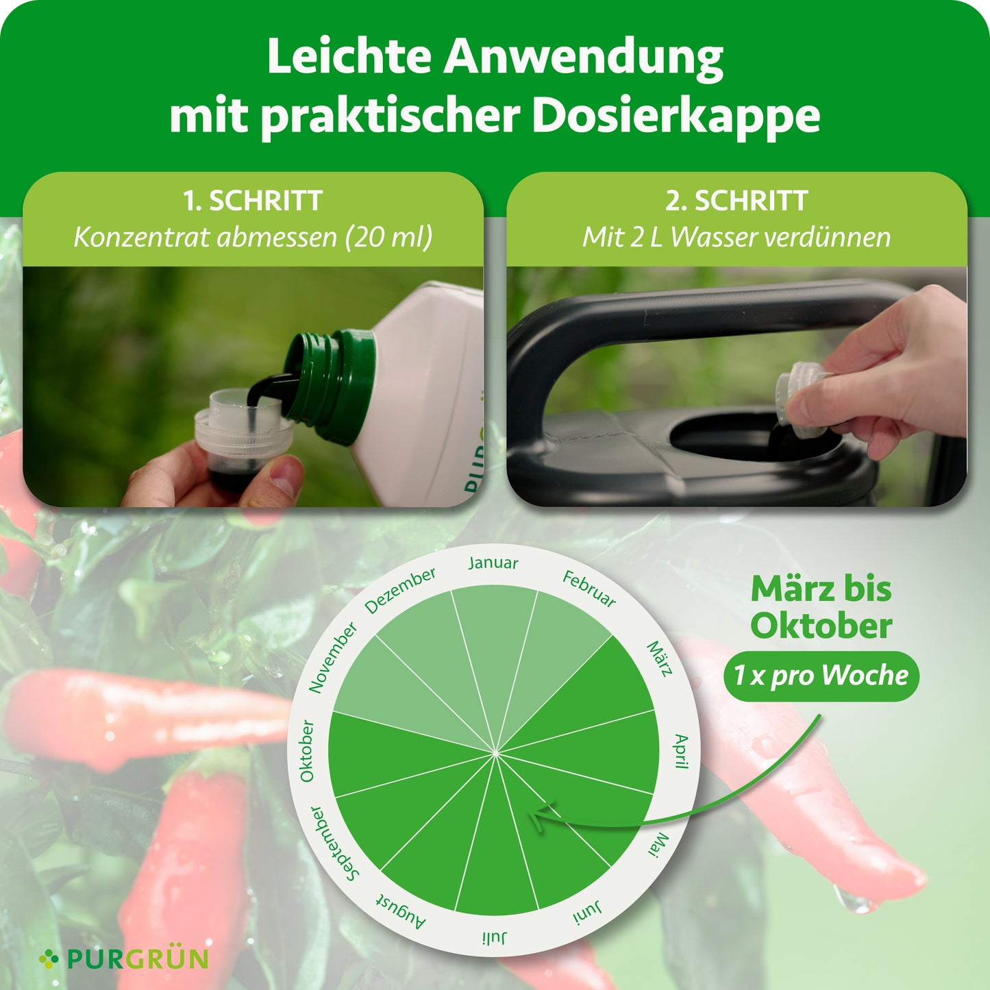 Bio-Chilidünger 1 Liter