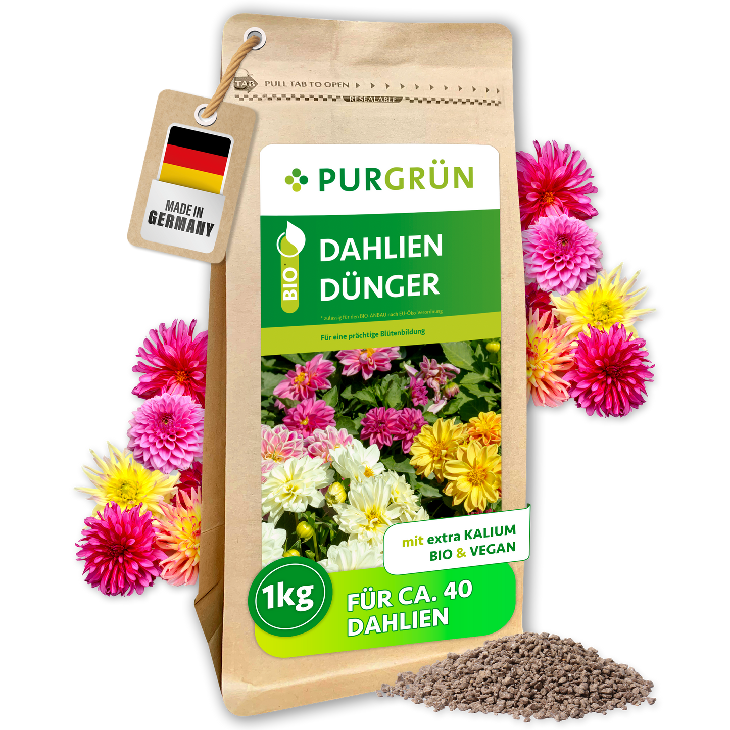 Bio-Dahlien-Dünger 1 kg