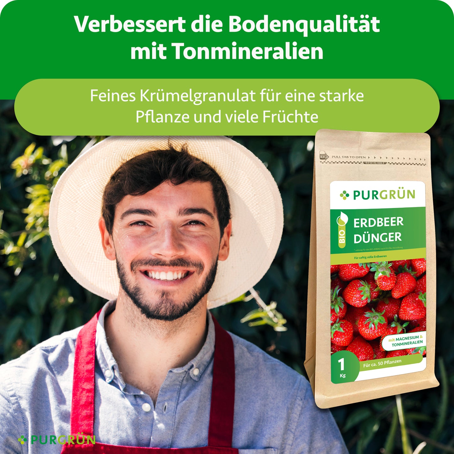 Bio-Erdbeerdünger 1 kg