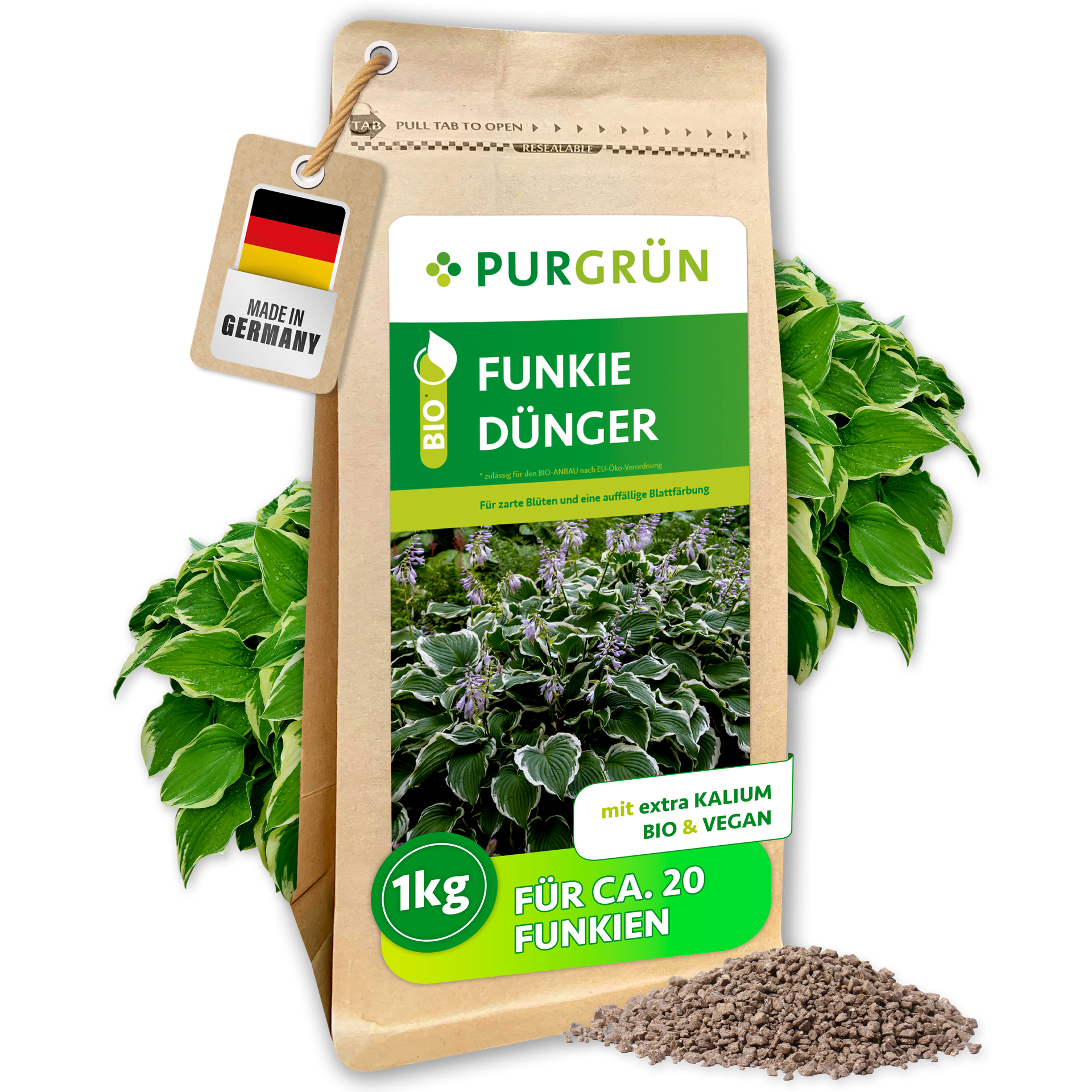 Purgrün Funkie-Dünger 1 kg
