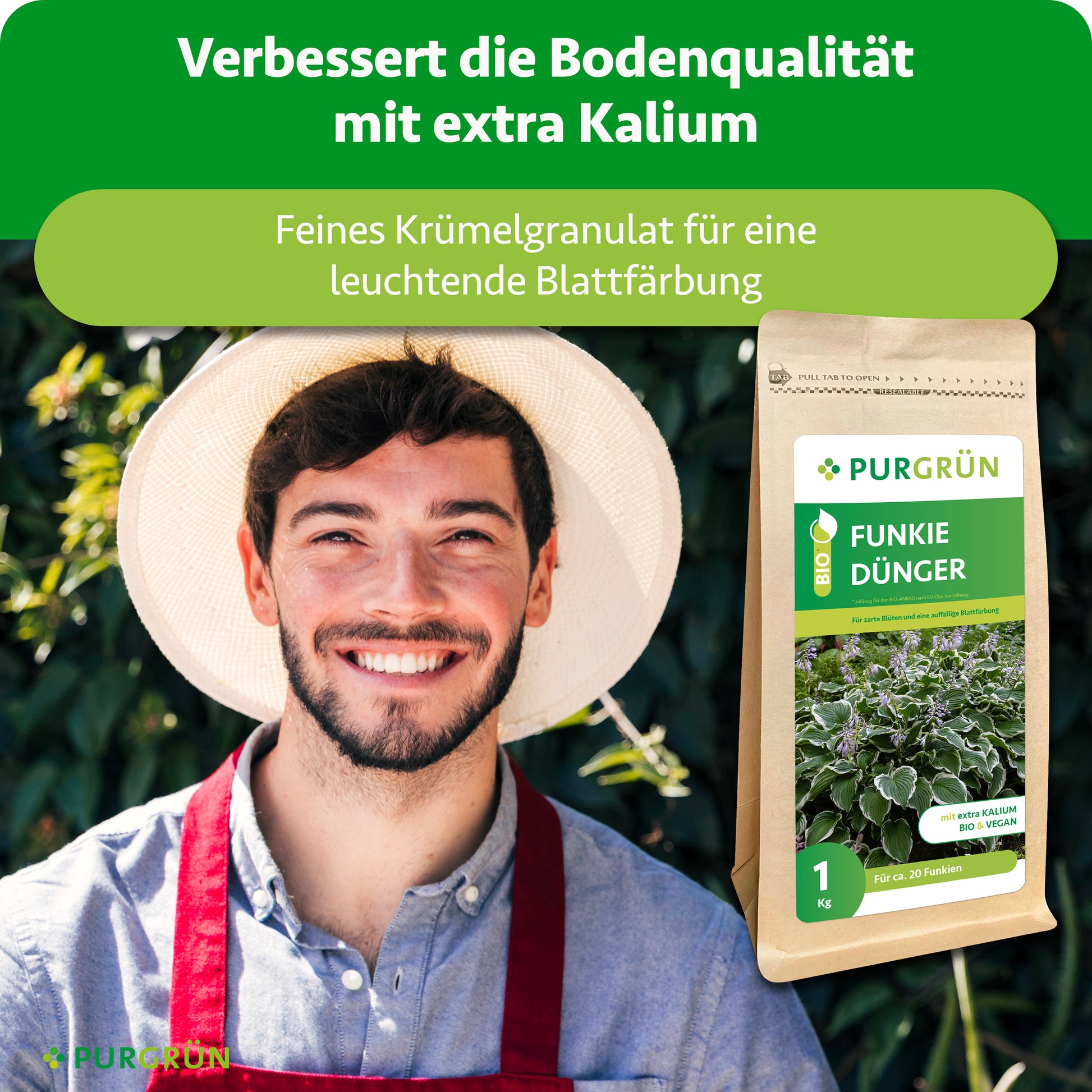 Purgrün Funkie-Dünger 1 kg