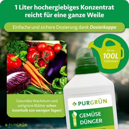 Bio-Gemüsedünger 1 Liter