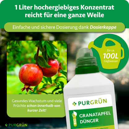 Bio-Granatapfel-Dünger 1 Liter