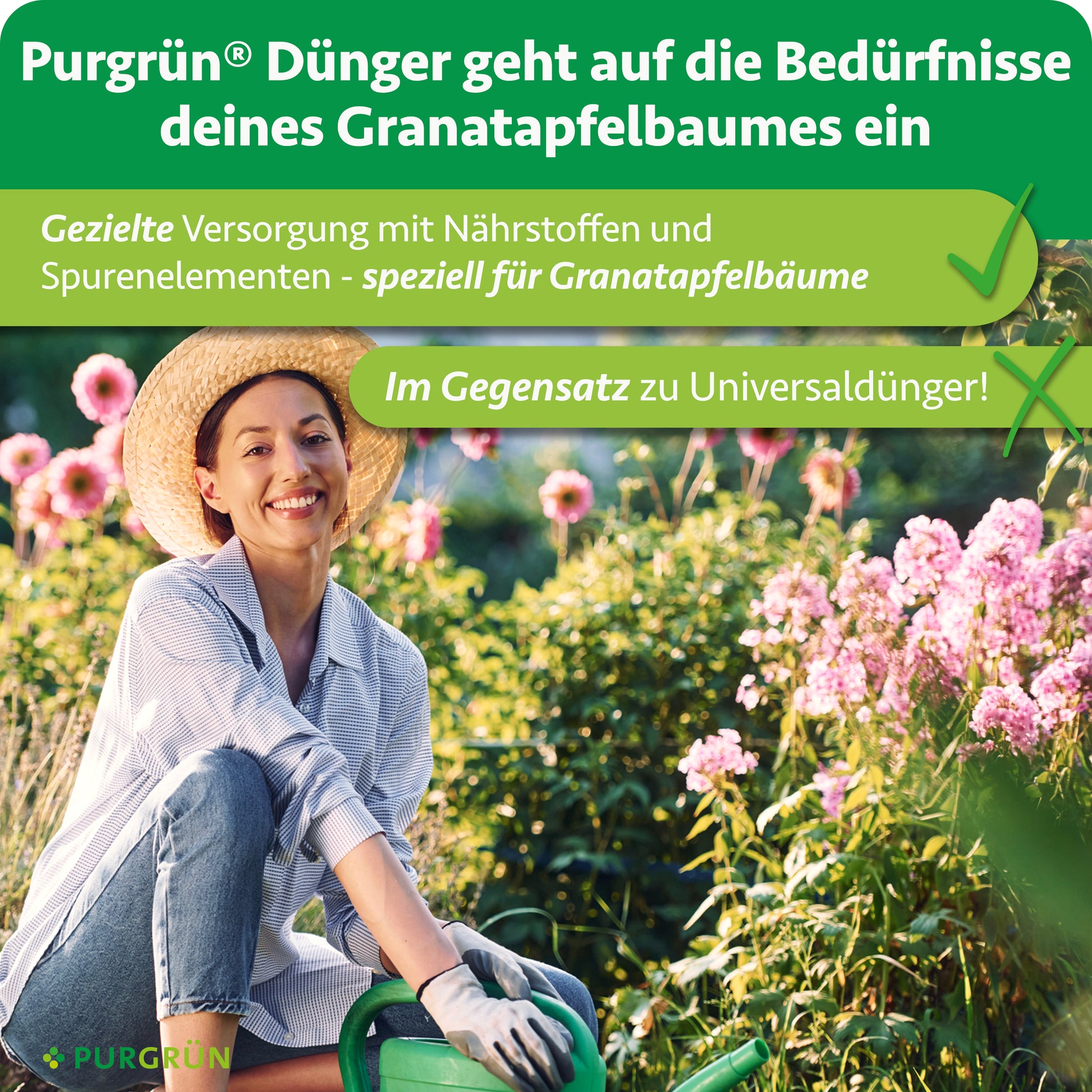 Purgrün Bio-Granatapfel-Dünger 1 kg