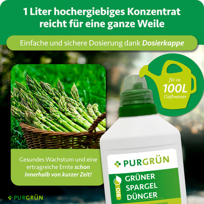 Bio-Grüner-Spargel-Dünger 1 Liter
