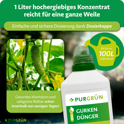 Bio-Gurkendünger 1 Liter