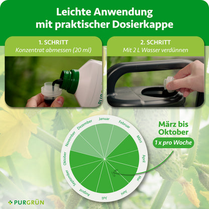Bio-Gurkendünger 1 Liter