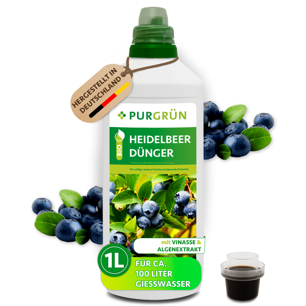 Purgrün Bio-Heidelbeerdünger 1 Liter