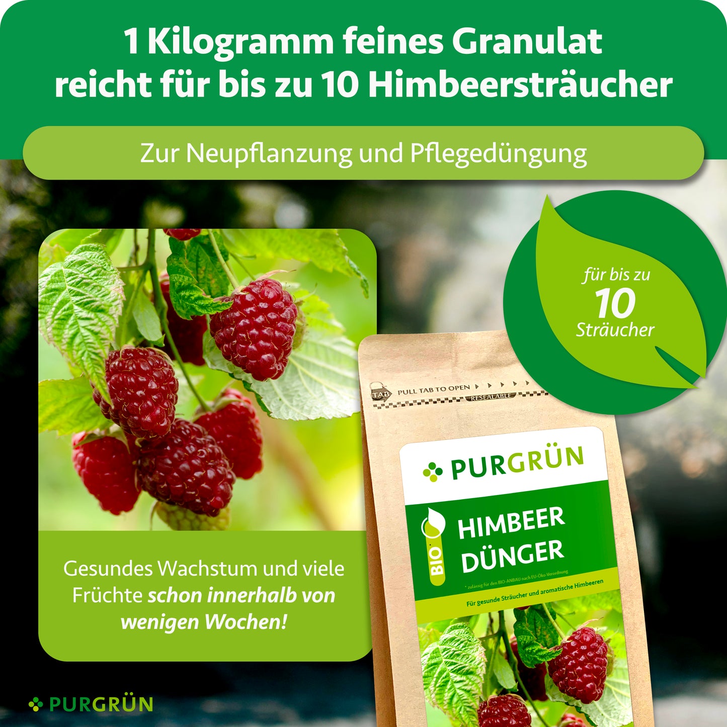 Bio-Himbeerdünger 1 kg
