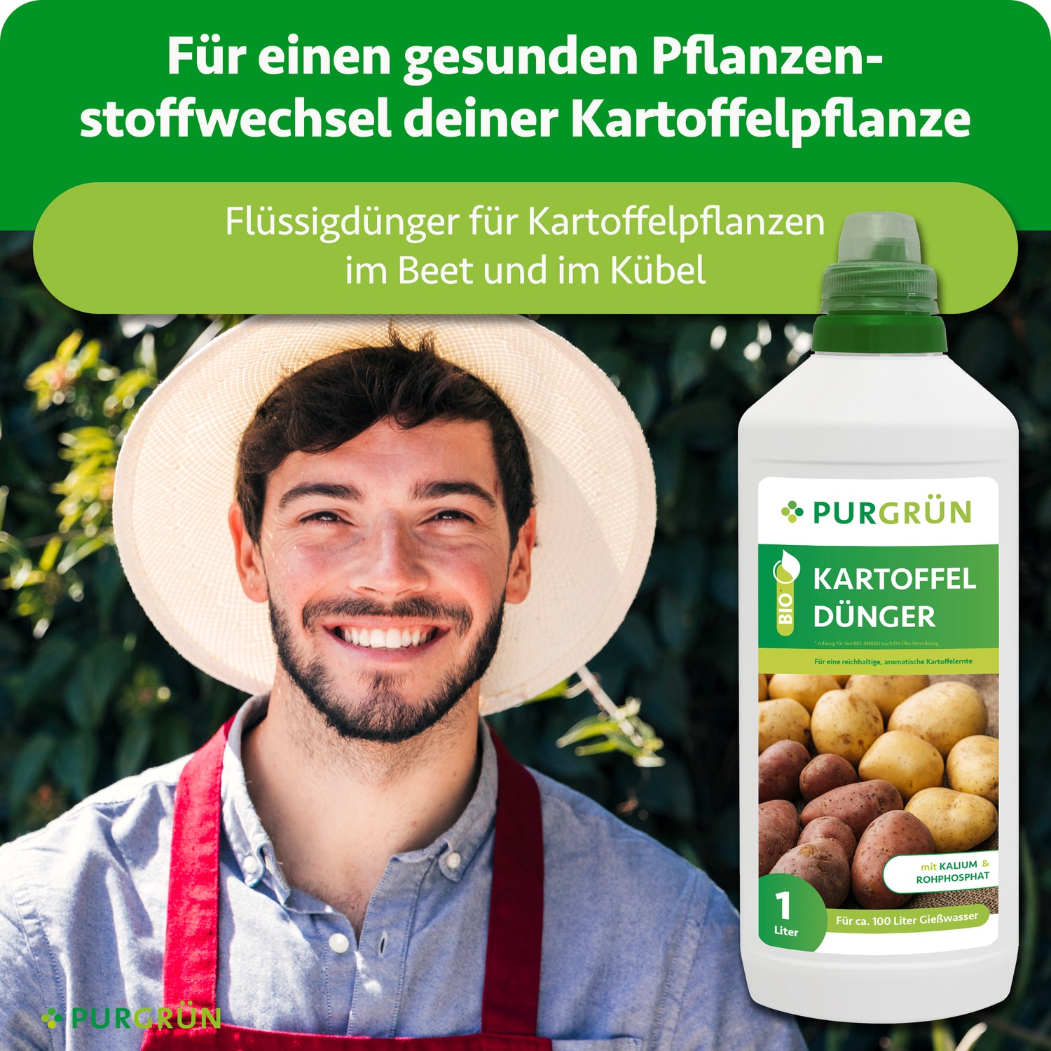 Purgrün Bio-Kartoffeldünger 1 Liter