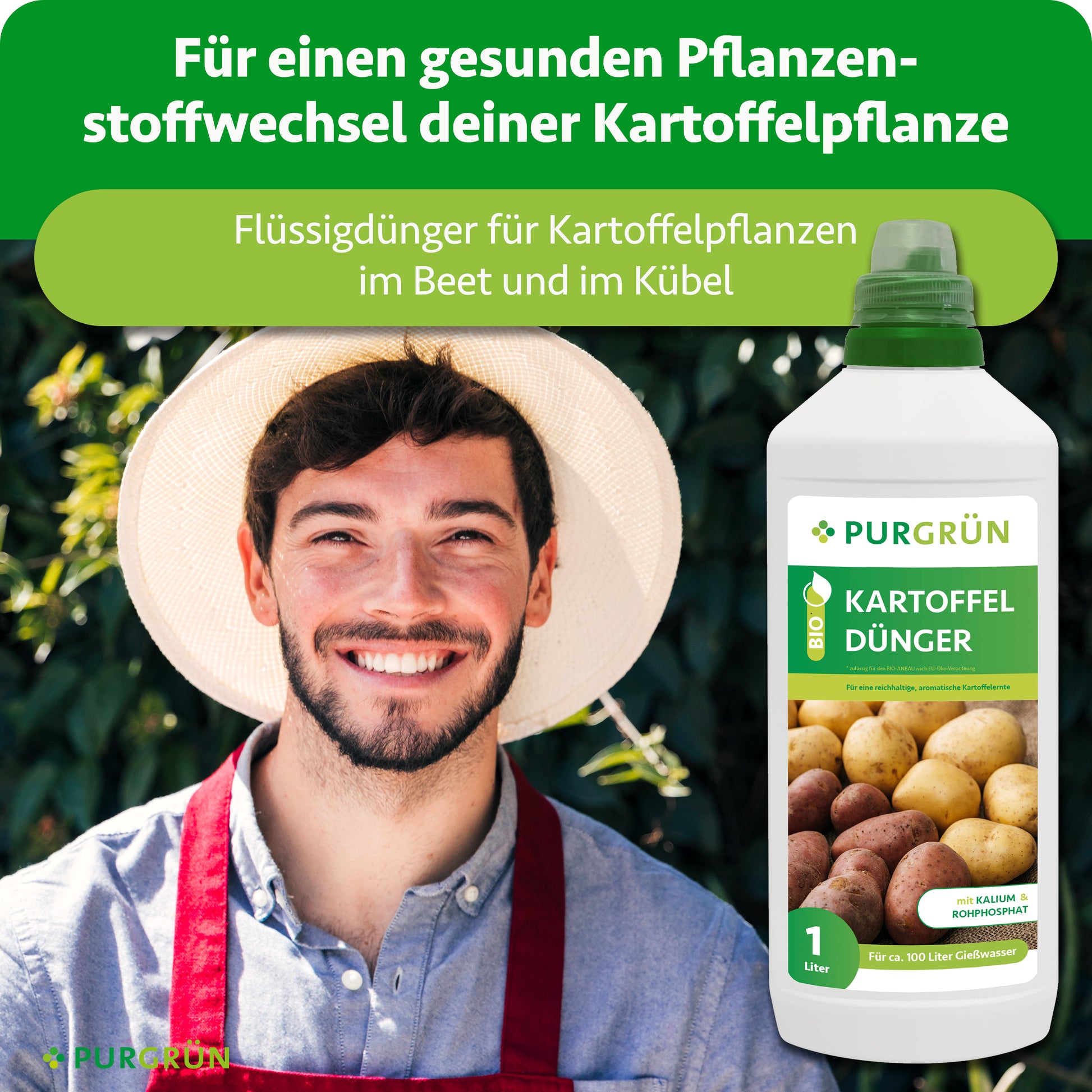 Purgrün Bio-Kartoffeldünger 1 Liter