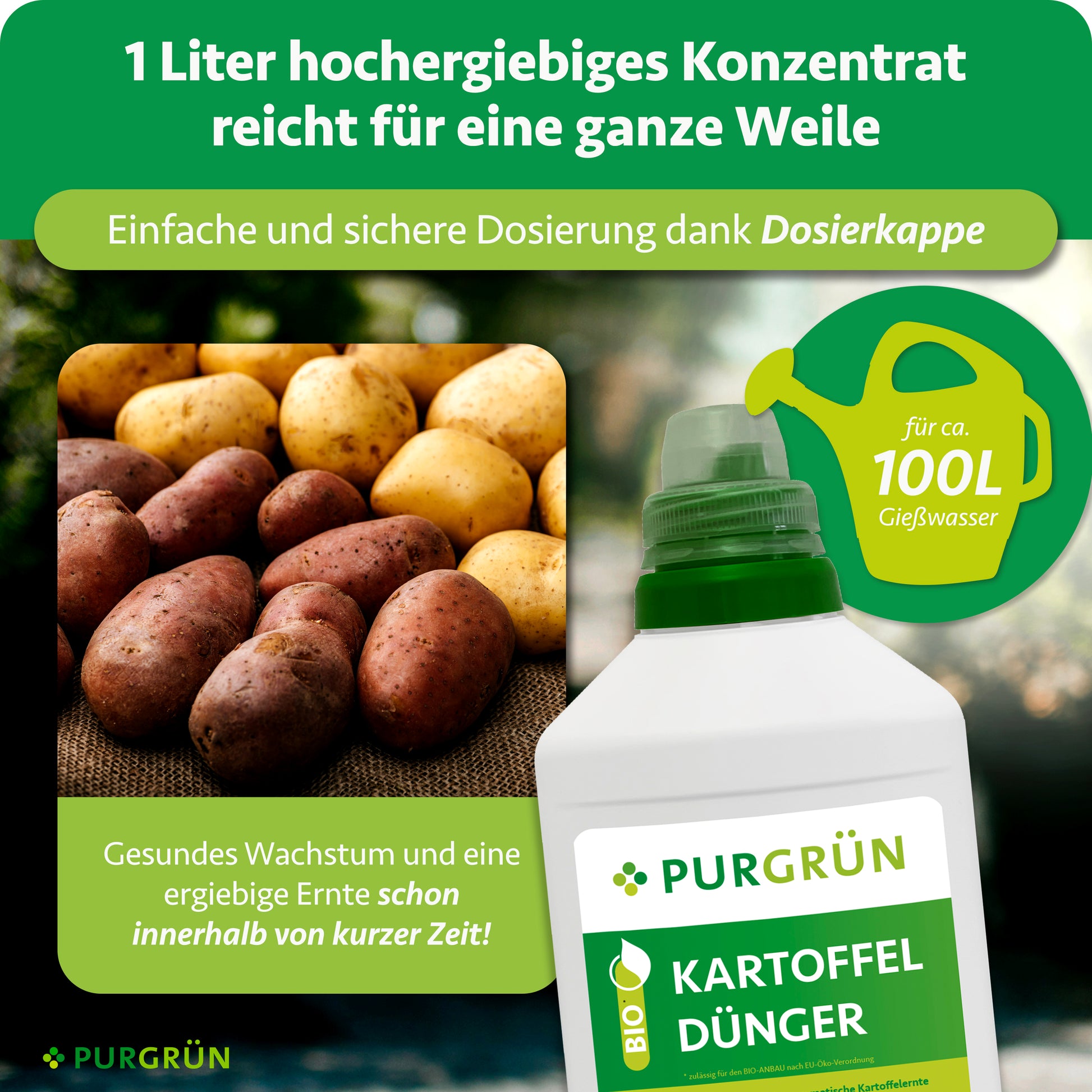 Purgrn Bio-Kartoffeldnger 1 Liter