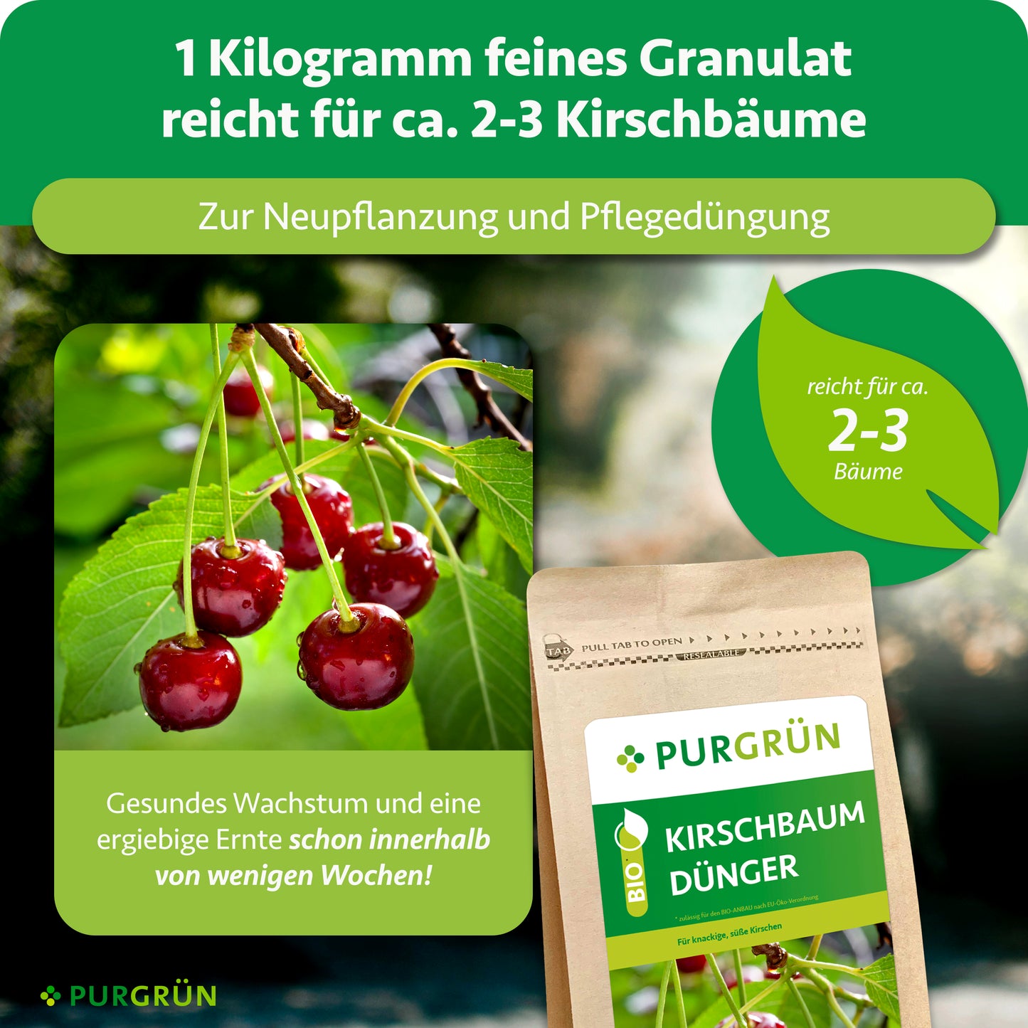 Bio-Kirschbaum-Dünger 1 kg
