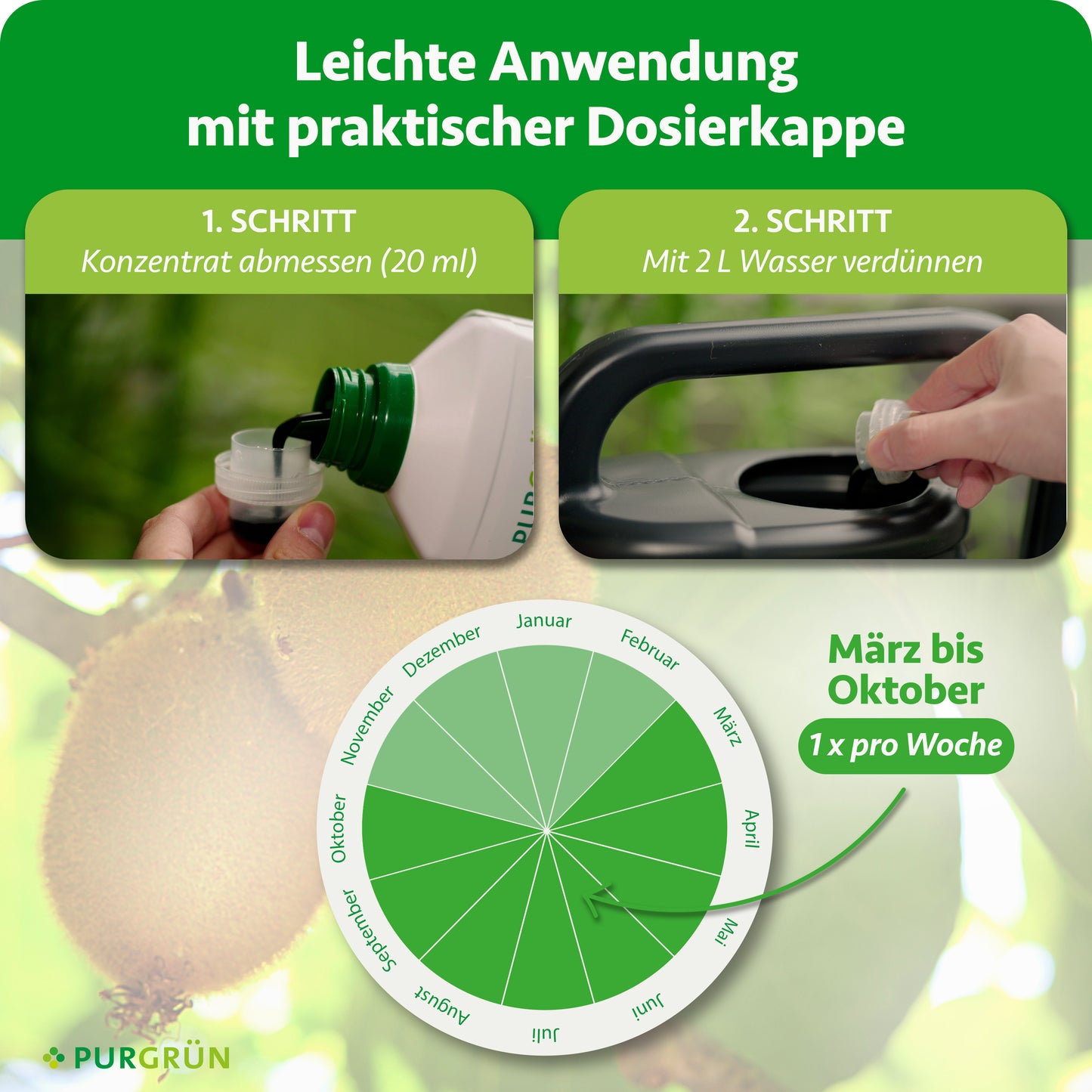 Bio-Kiwi-Dünger 1 Liter