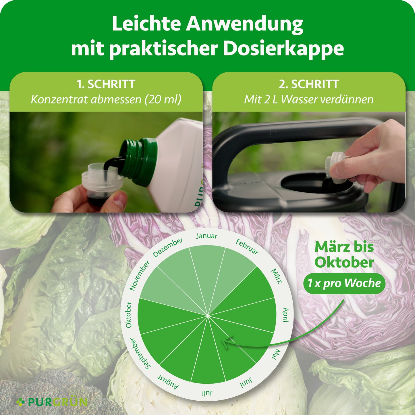 Bio-Kohl-Dünger 1 Liter