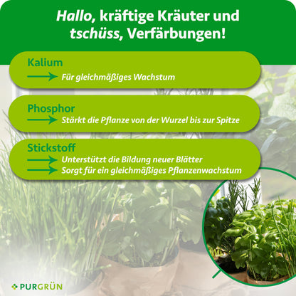 Bio-Kräuterdünger 1 Liter