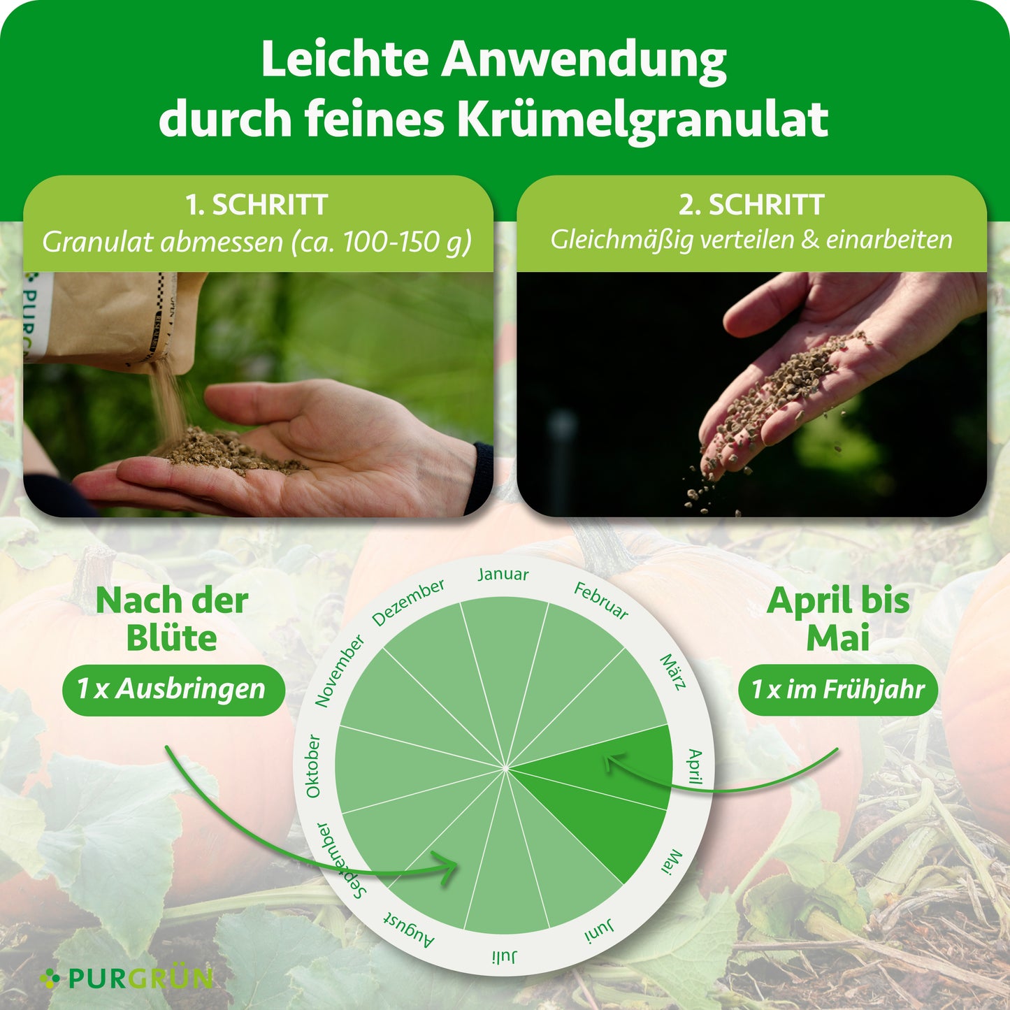 Bio-Kürbis-Dünger 1 kg