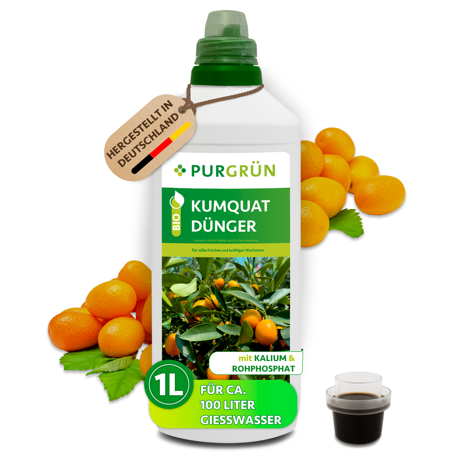 Bio-Kumquat-Dünger 1 Liter