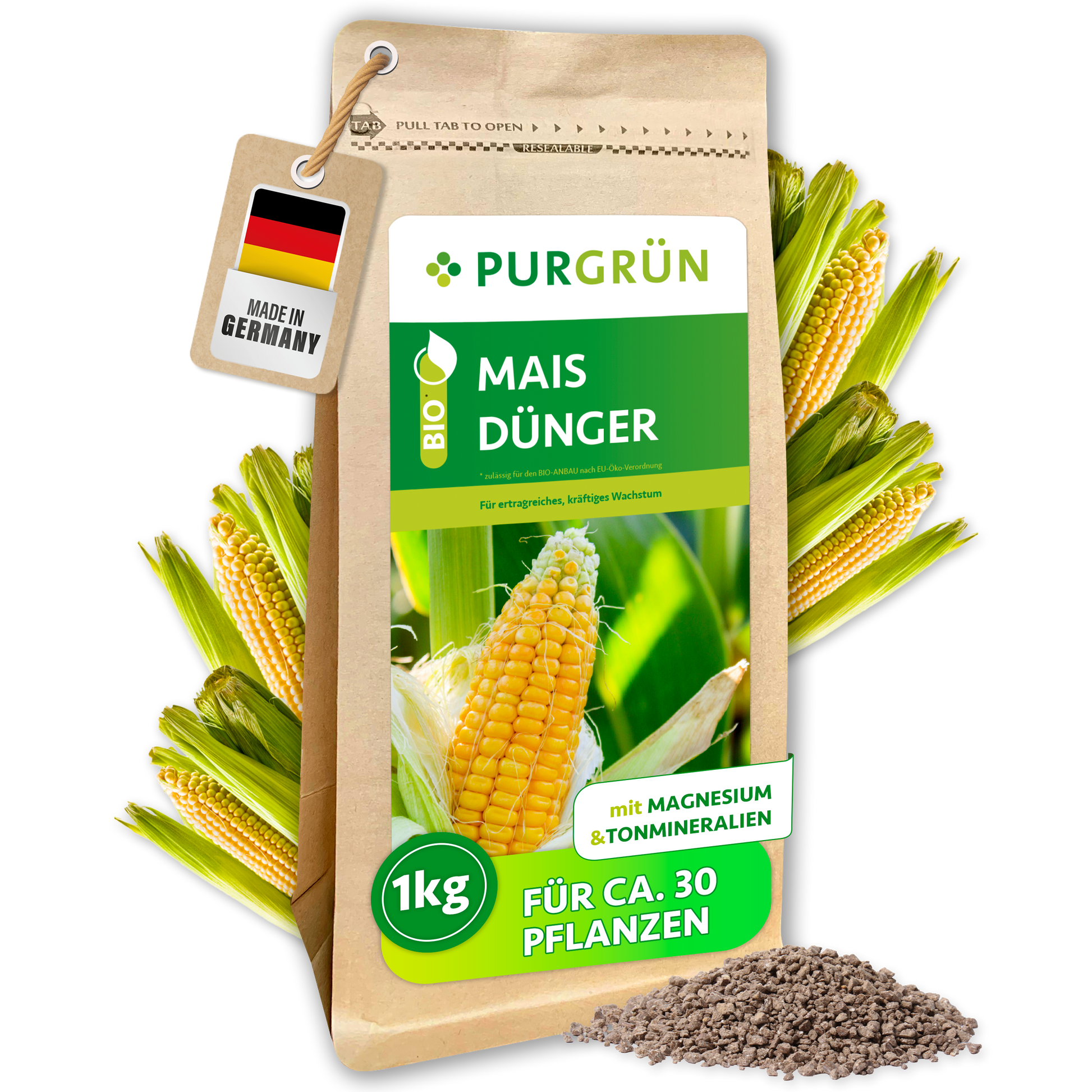 Purgrün Bio-Mais-Dünger 1 kg