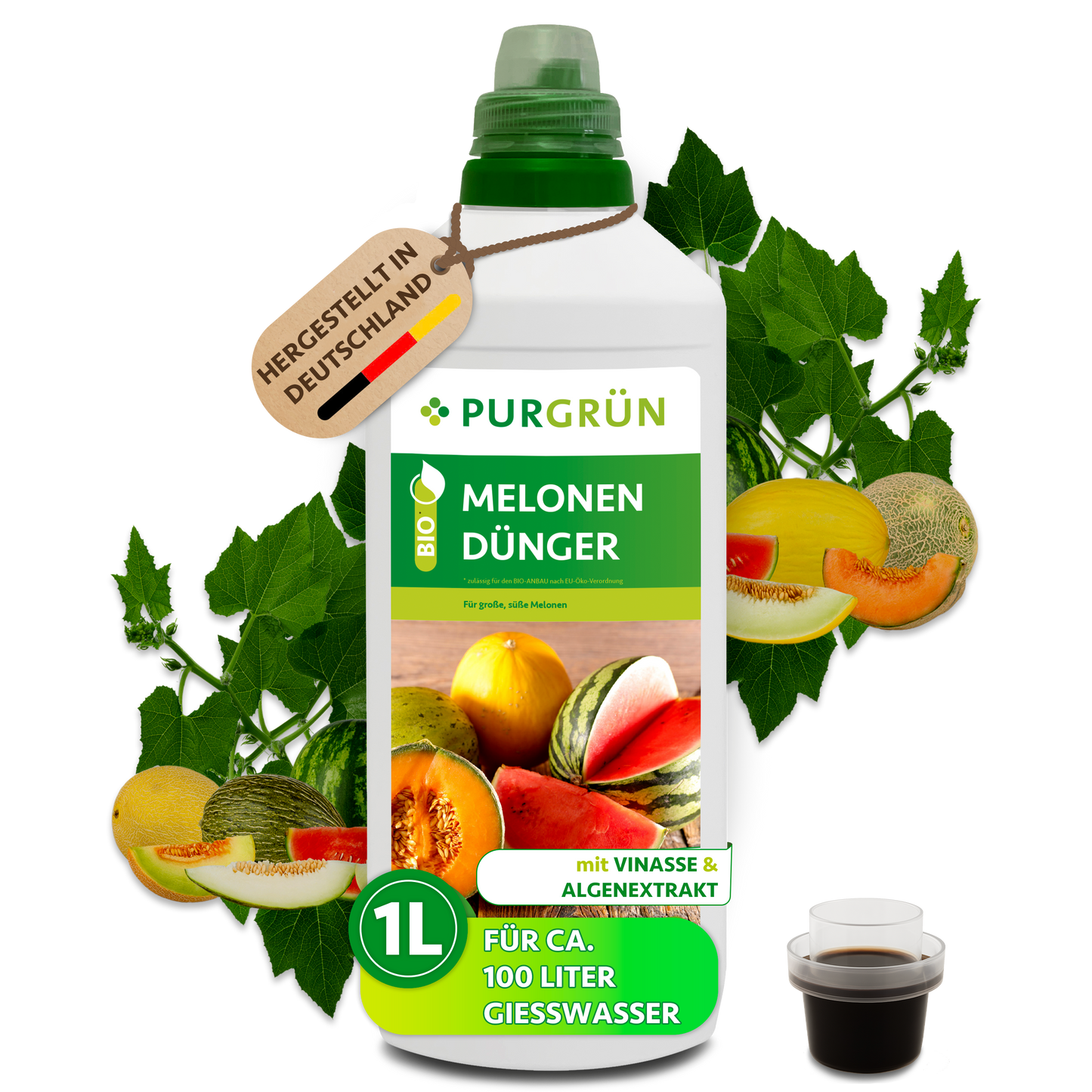Bio-Melonen-Dünger 1 Liter