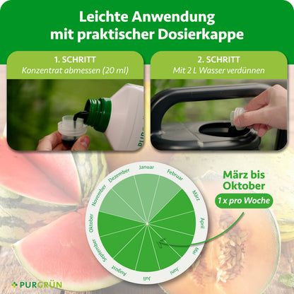 Bio-Melonen-Dünger 1 Liter