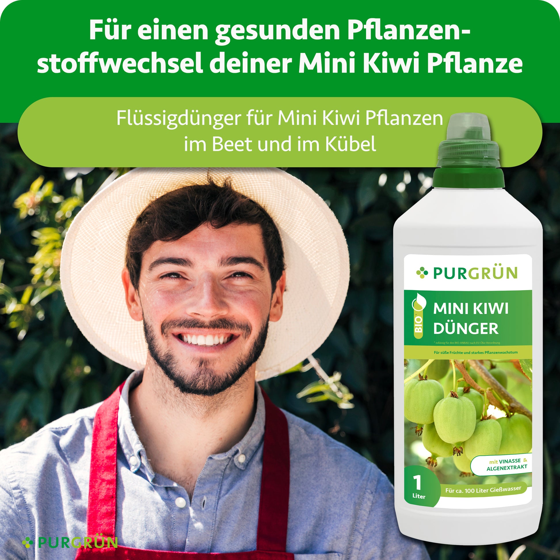 Purgrn Bio-Mini-Kiwi-Dnger 1 Liter Purgrn Bio-Mini-Kiwi-Dnger 1 Liter