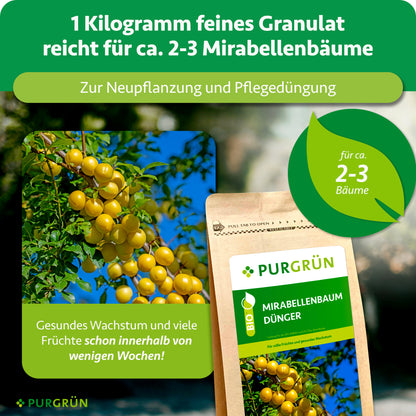 Bio-Mirabellenbaum-Dünger 1 kg
