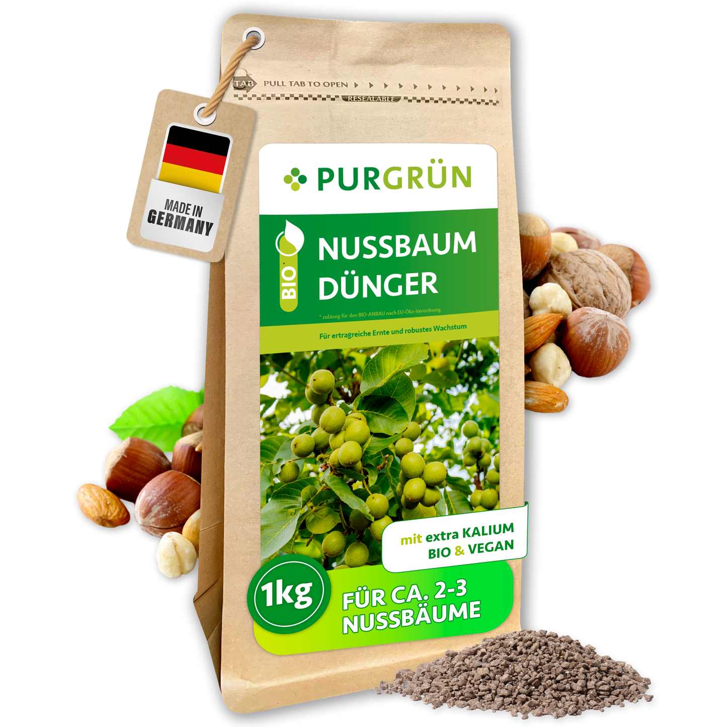 Bio-Nussbaum-Dünger 1 kg