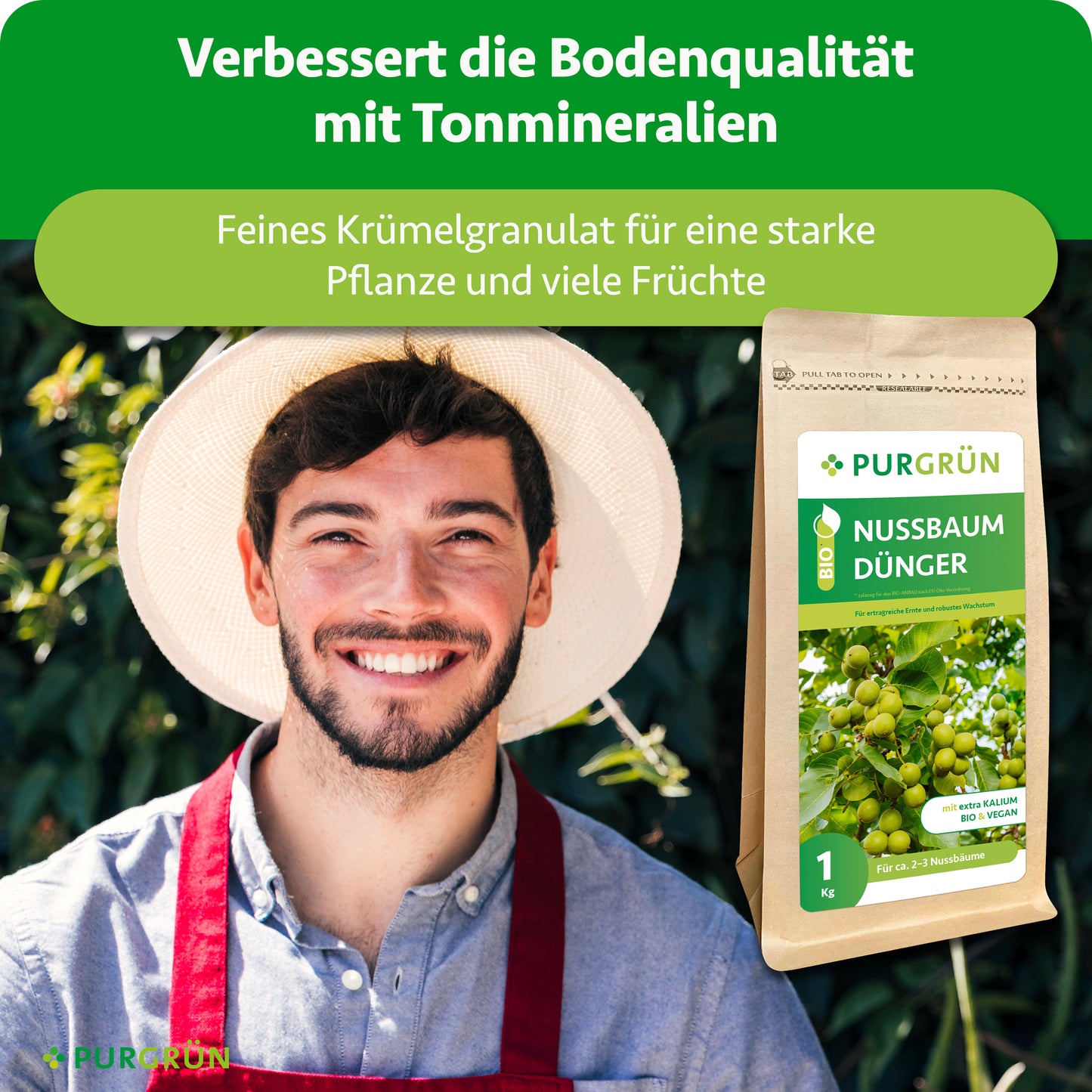 Bio-Nussbaum-Dünger 1 kg