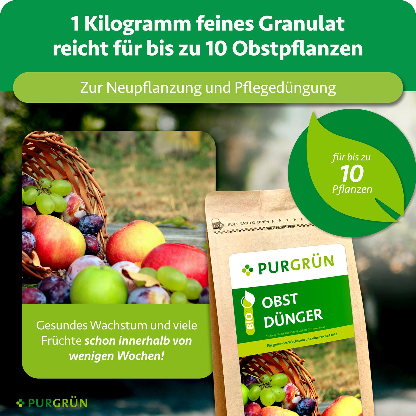Bio-Obstdünger 1 kg