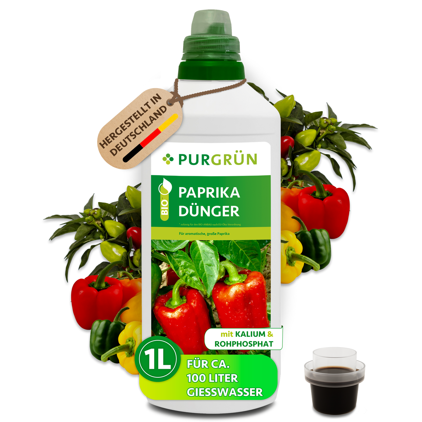 Bio-Paprika-Dünger 1 Liter