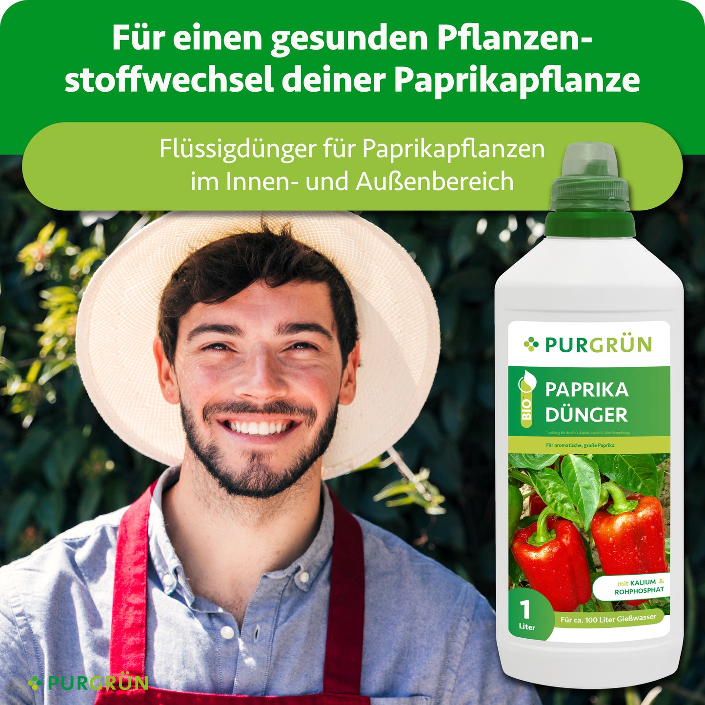 Bio-Paprika-Dünger 1 Liter