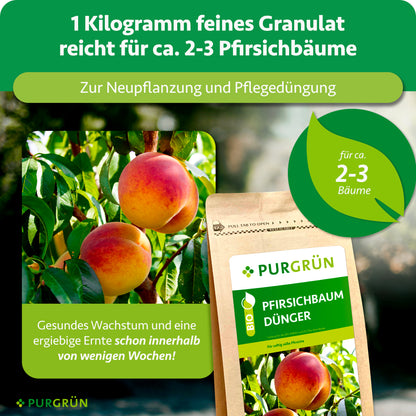 Bio-Pfirsichbaum-Dünger 1 kg