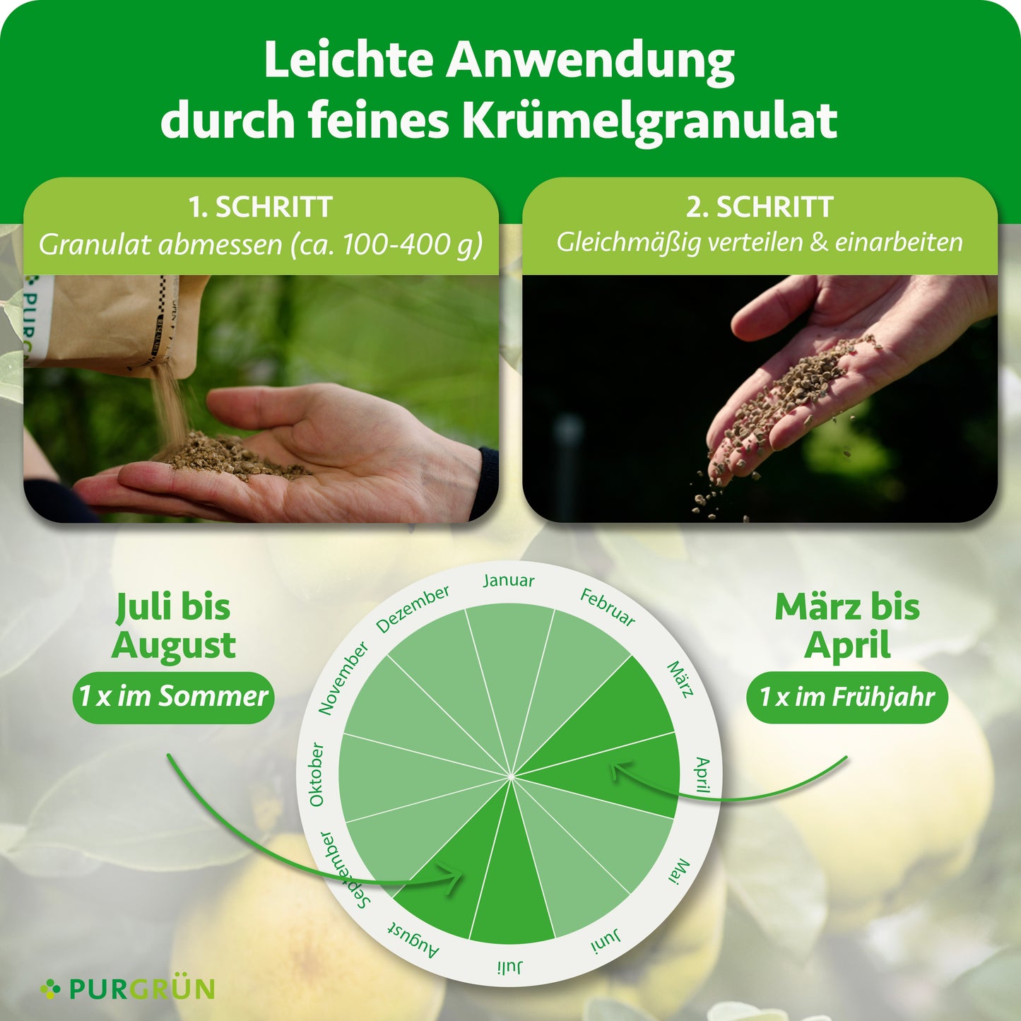 Bio-Quittenbaum-Dünger 1 kg