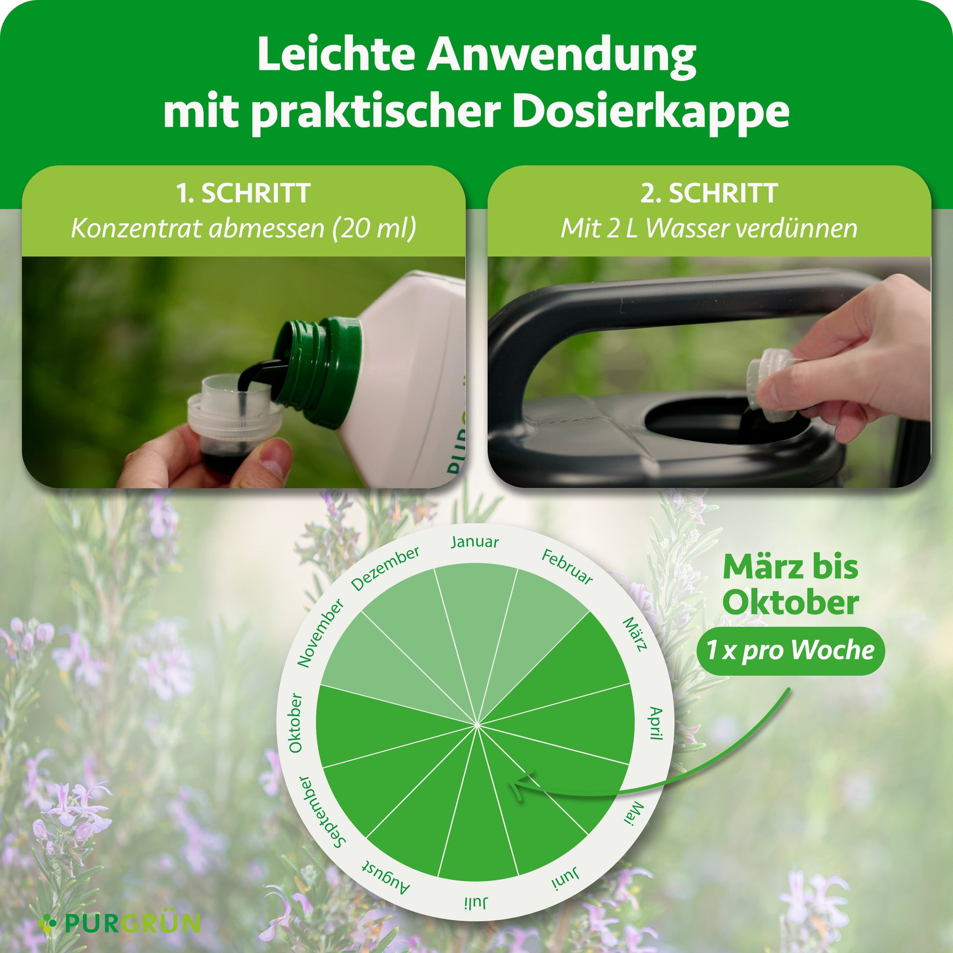 Purgrn Bio-Rosmarin-Dnger 1 Liter
