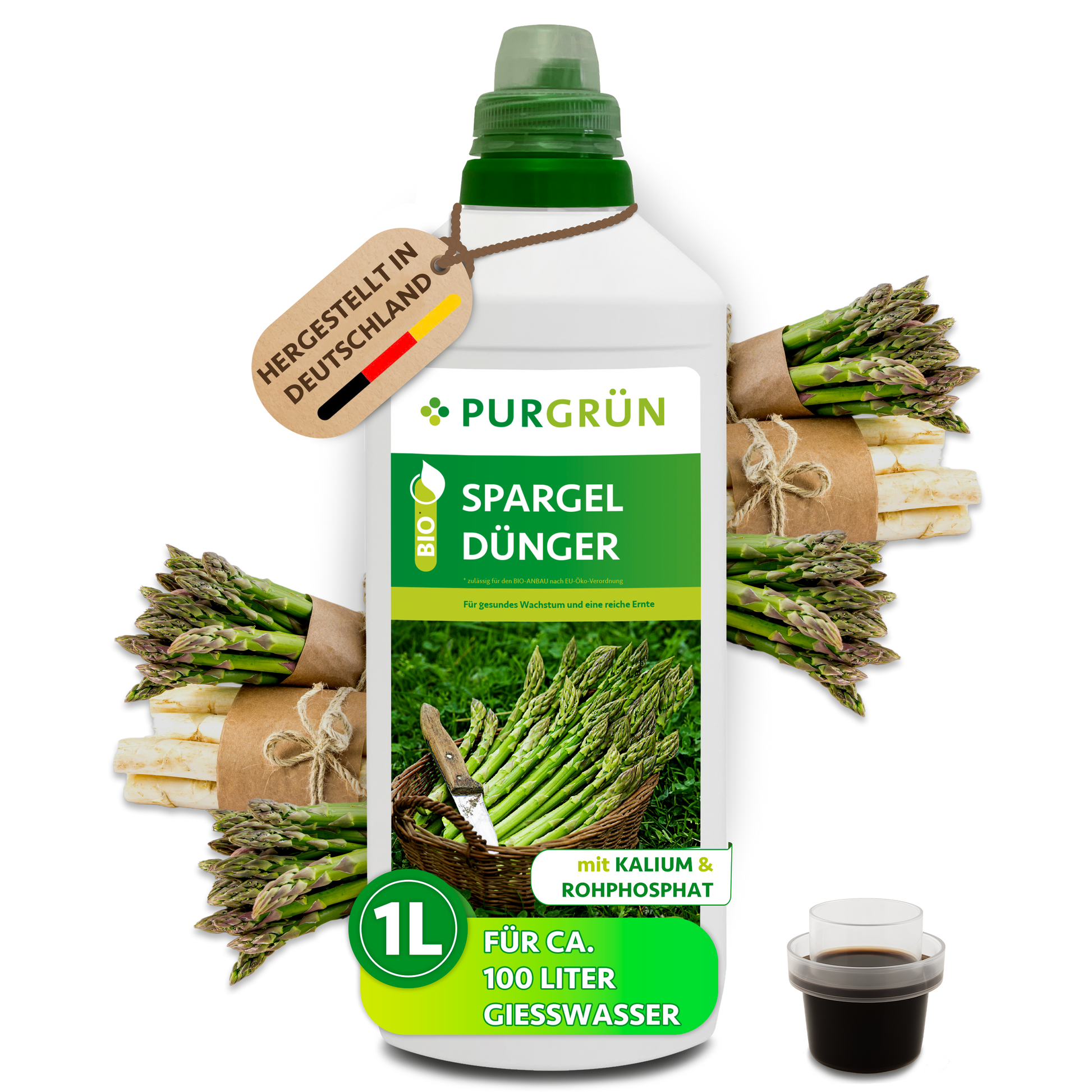 Purgrün Bio-Spargeldünger 1 Liter