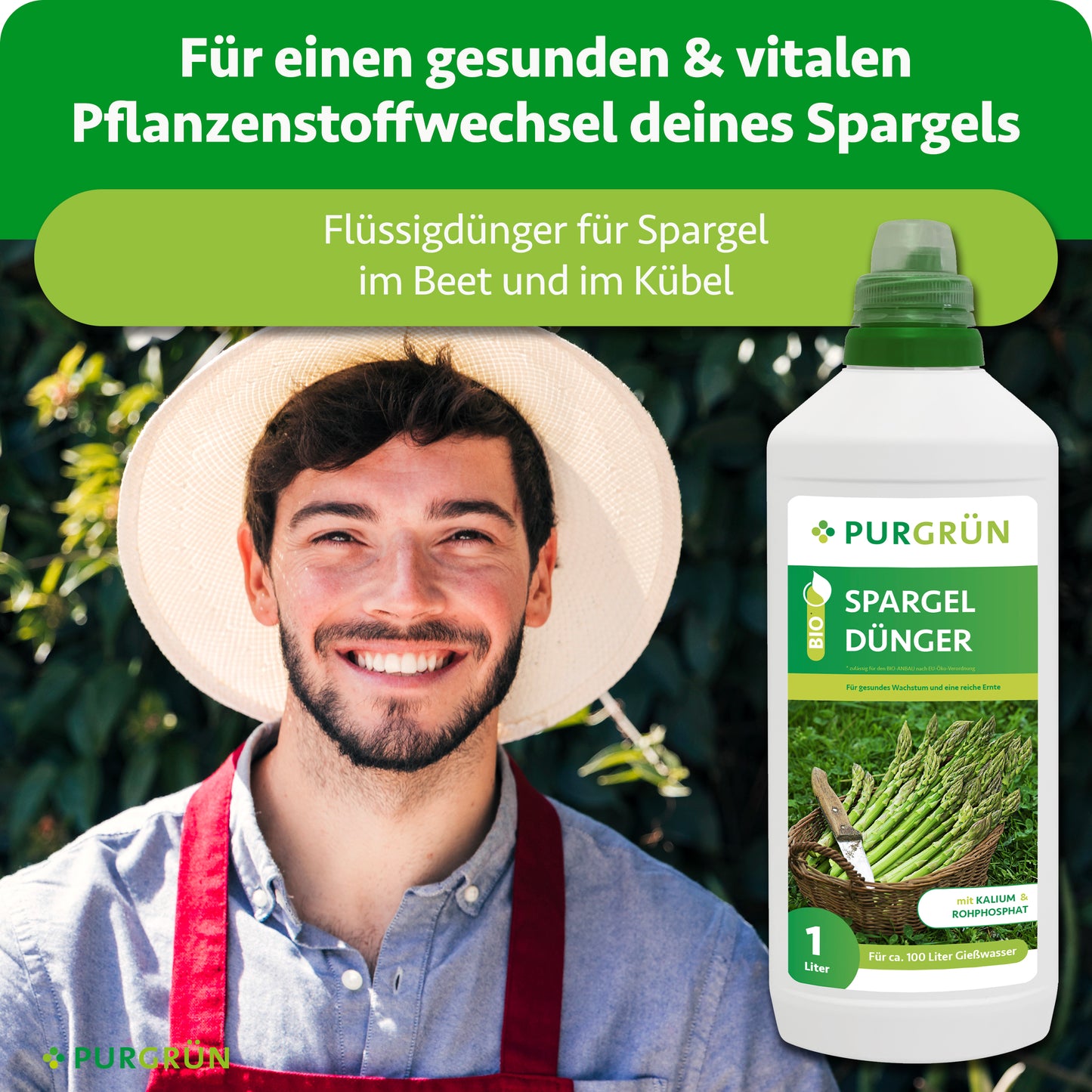 Bio-Spargeldünger 1 Liter