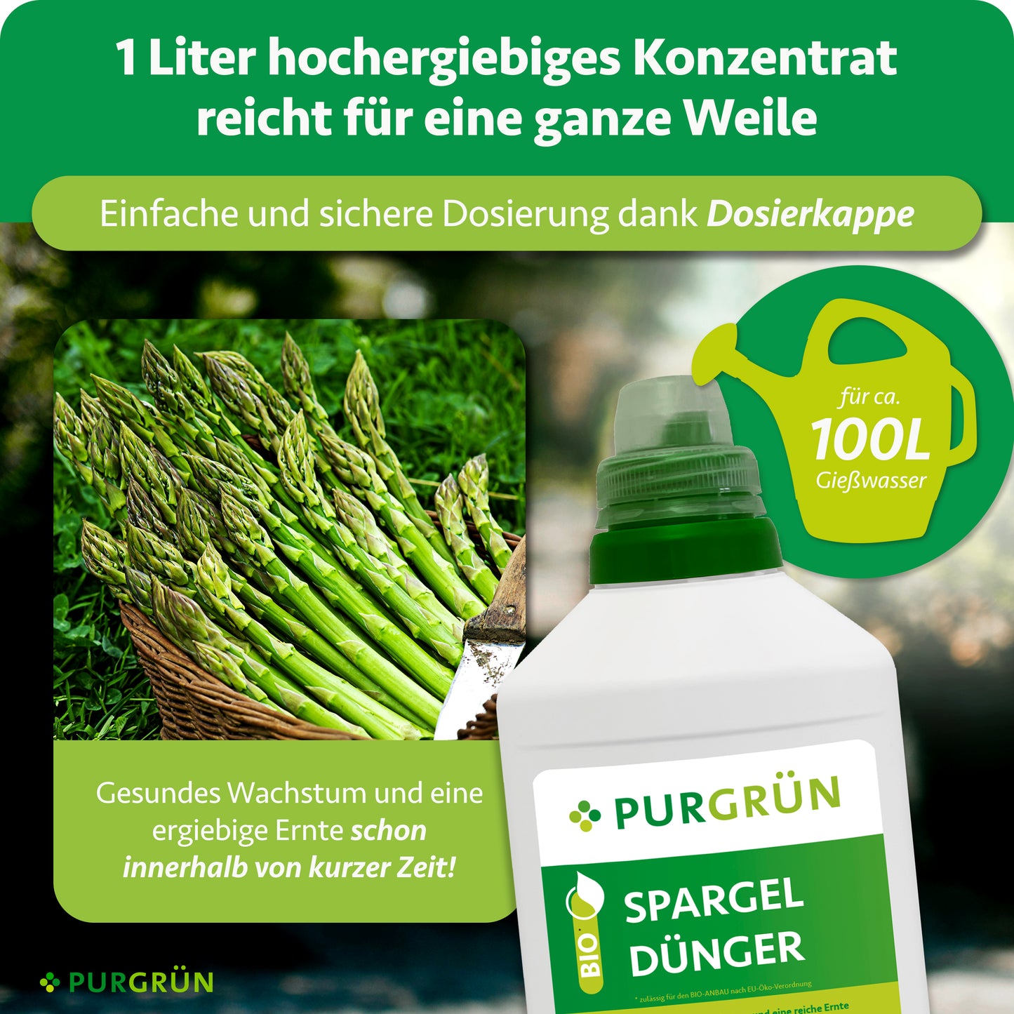 Bio-Spargeldünger 1 Liter