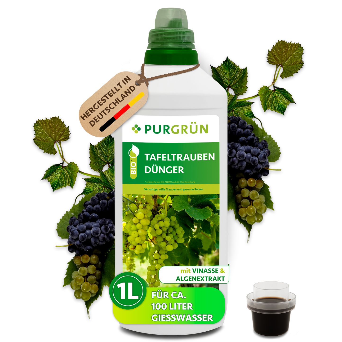 Bio-Tafeltrauben-Dünger 1 Liter