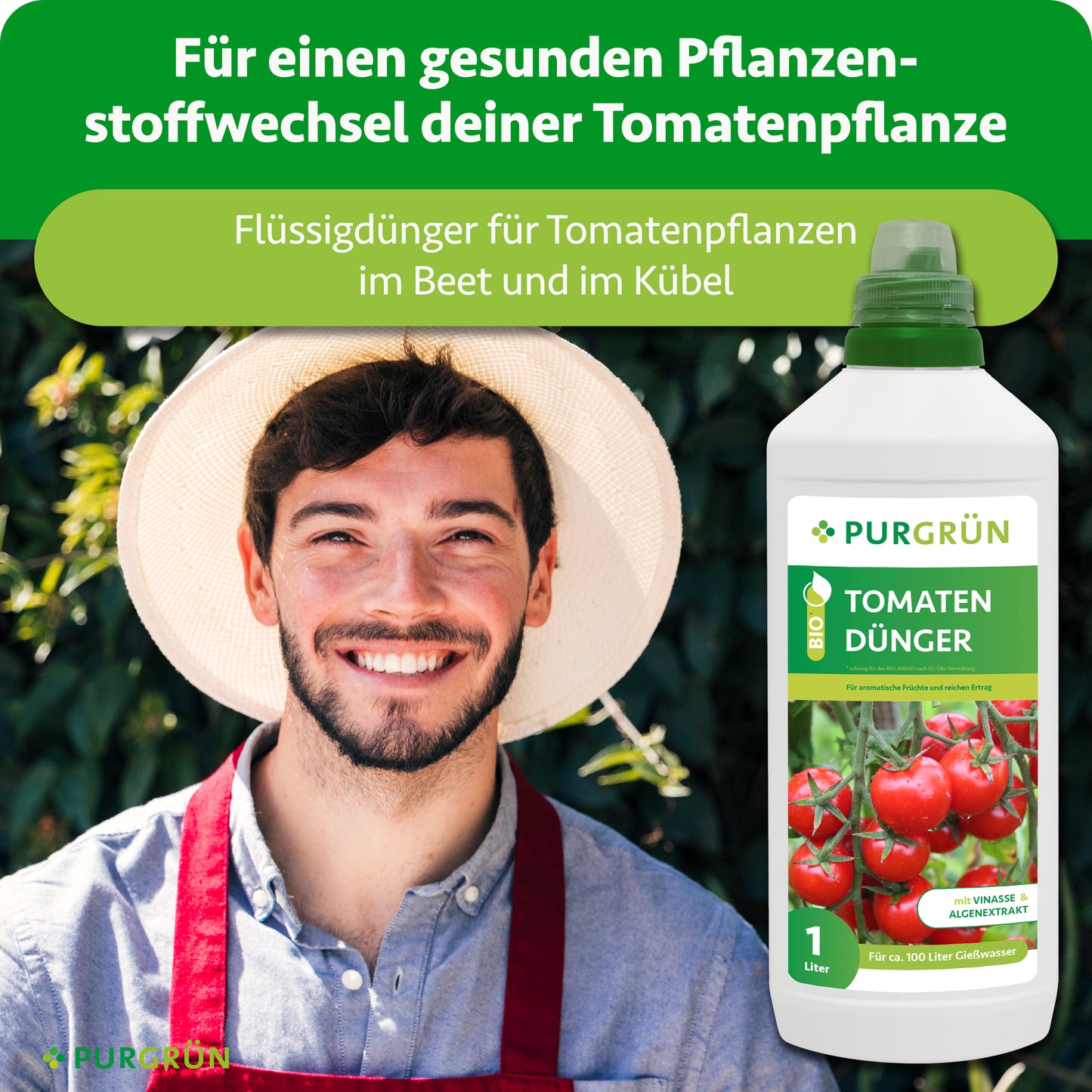 Bio-Tomatendünger 1 Liter