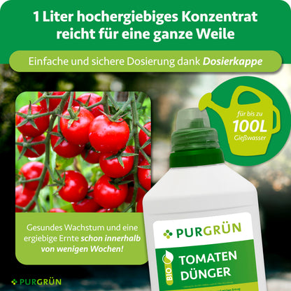 Bio-Tomatendünger 1 Liter