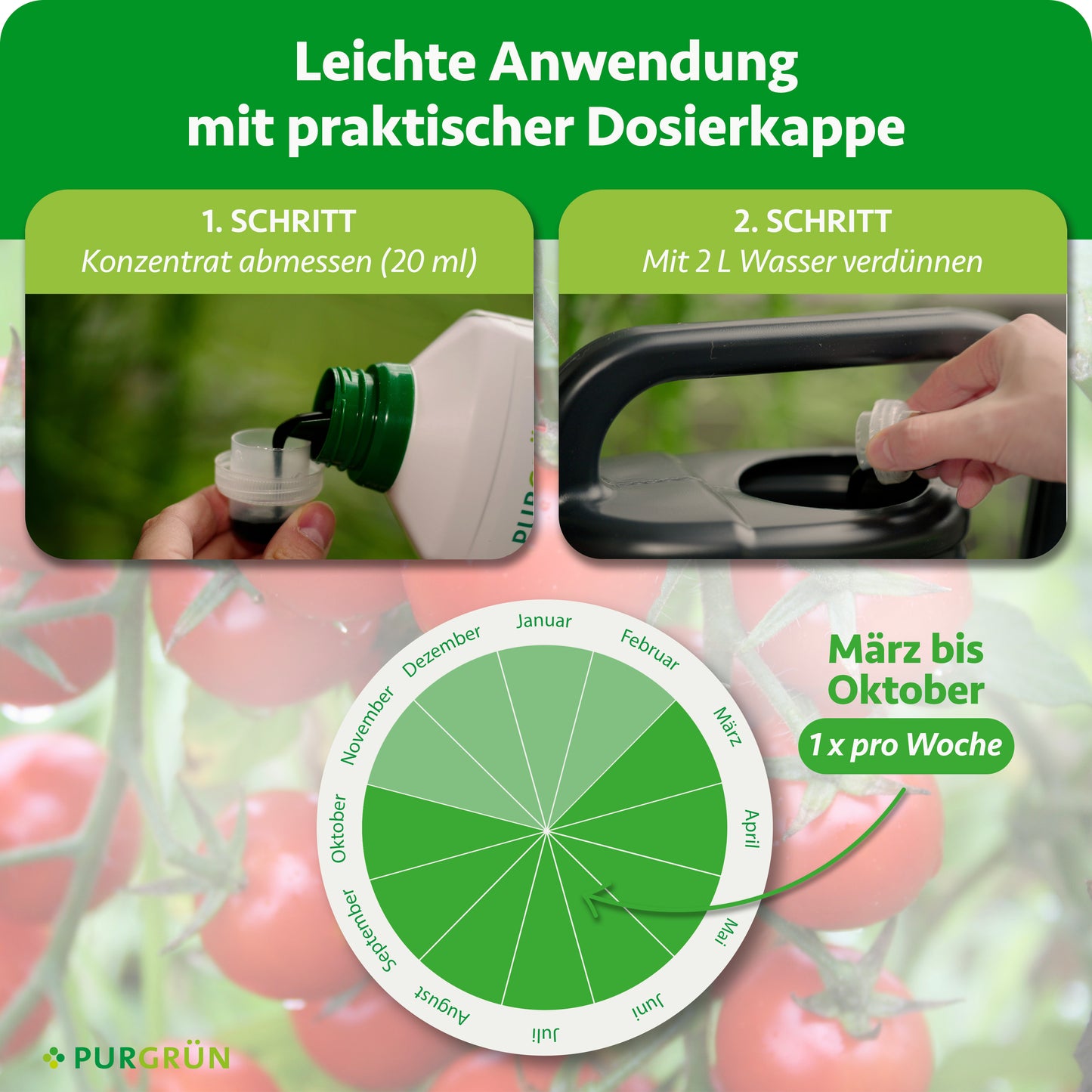 Bio-Tomatendünger 1 Liter
