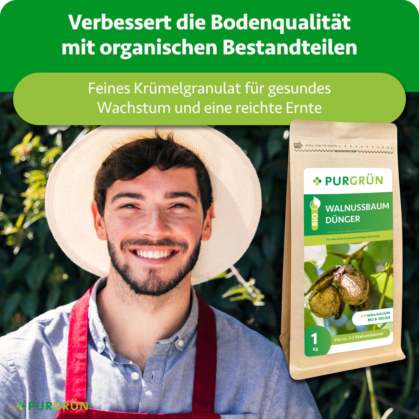 Bio-Walnussbaum-Dünger 1 kg