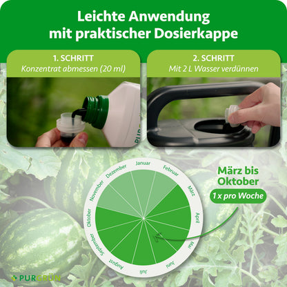 Bio-Wassermelone-Dünger 1 Liter
