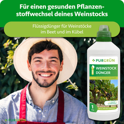 Bio-Weinstock-Dünger 1 Liter