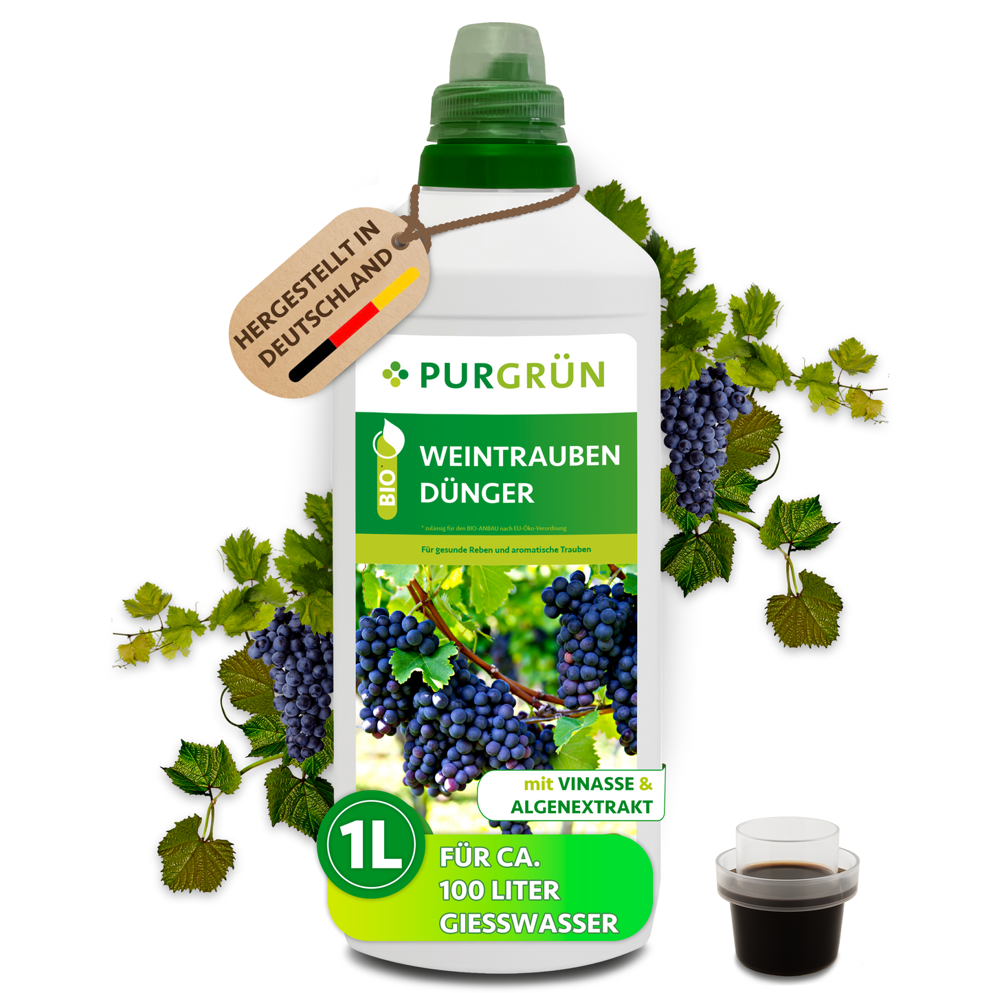 Bio-Weintrauben-Dünger 1 Liter