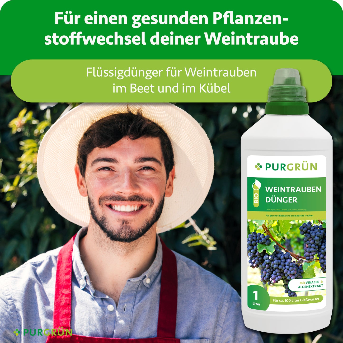 Bio-Weintrauben-Dünger 1 Liter