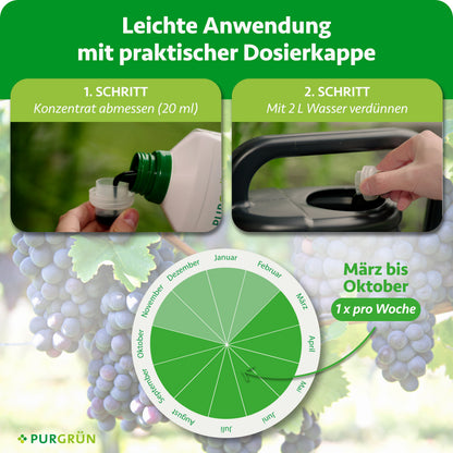 Bio-Weintrauben-Dünger 1 Liter