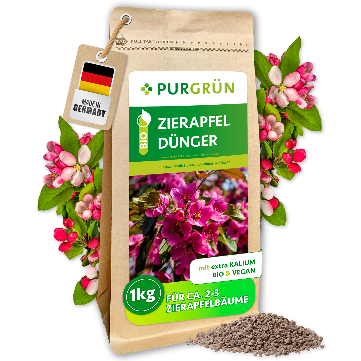 Bio-Zierapfel-Dünger 1 kg